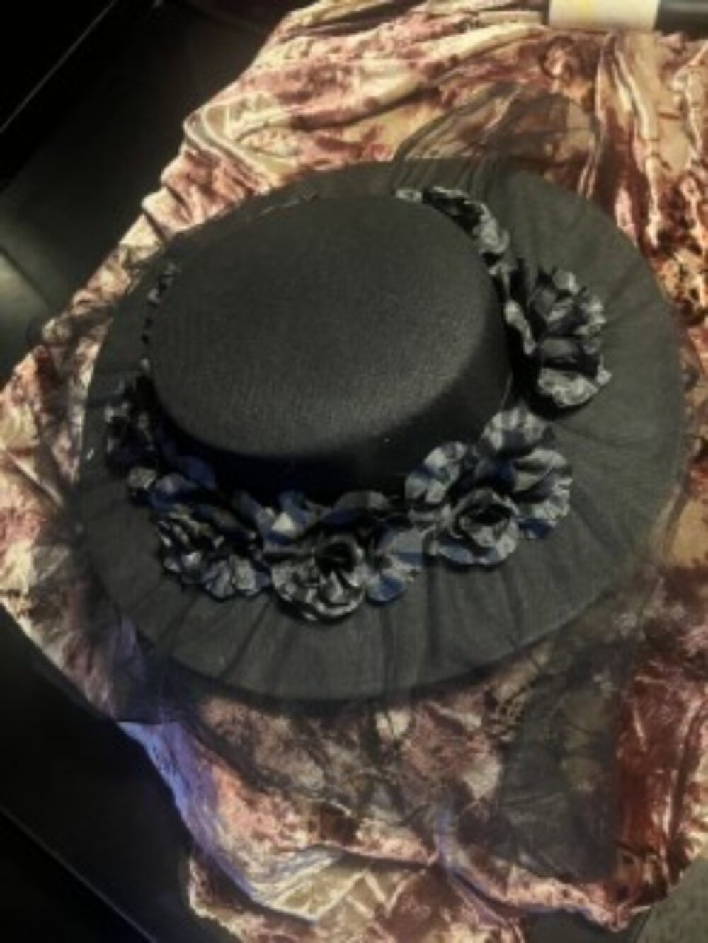 Gothic Lydia Deetz Inspired Hat – Witchy & Alternative